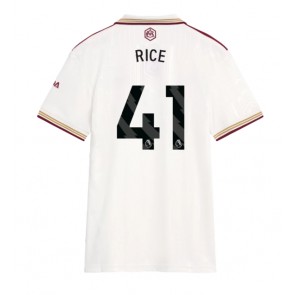 Arsenal Declan Rice #41 Replika Tredjetrøje Dame 2025-26 Kortærmet